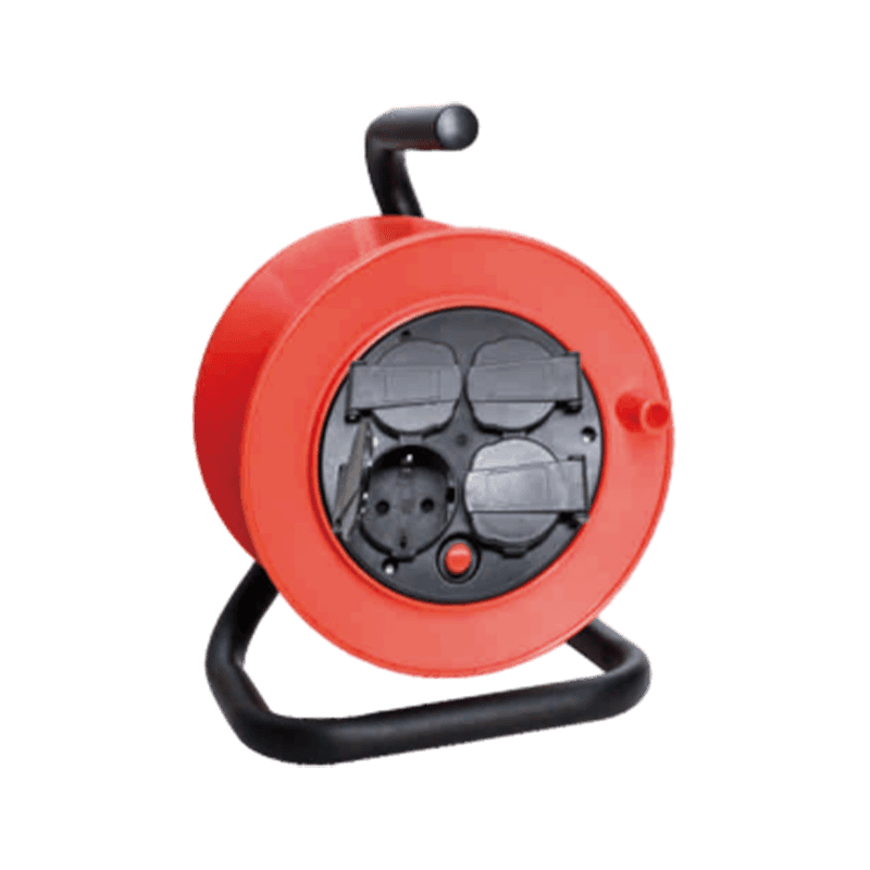 XP23-D2 Schuko plastic dustproof indoor cable reel