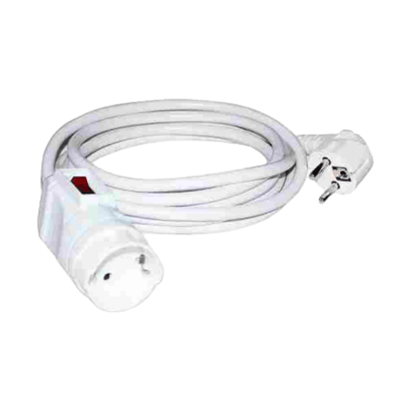 SY-08/SY-CZ-19+H05VV-F 3G*1.5mm² Cable de extensión interior de PVC Schuko