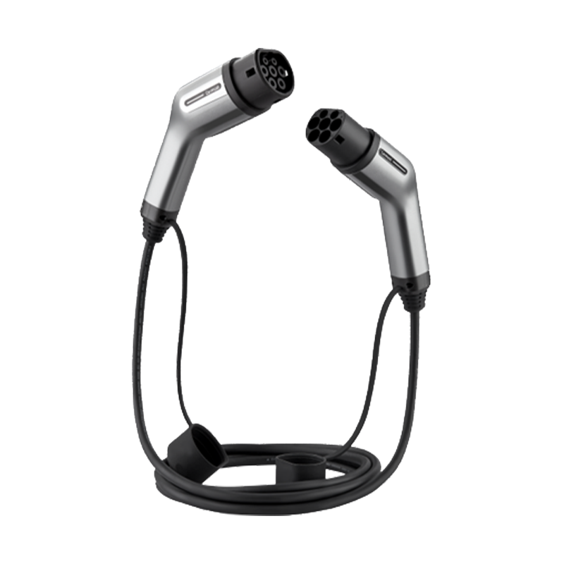 Cable de carga para vehículos eléctricos Modo 3 (enchufe y toma de pintura en aerosol) Tipo 2 a Tipo 2